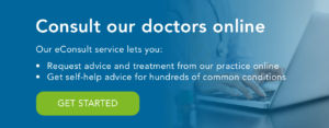 Request help and treatment from our practice online.